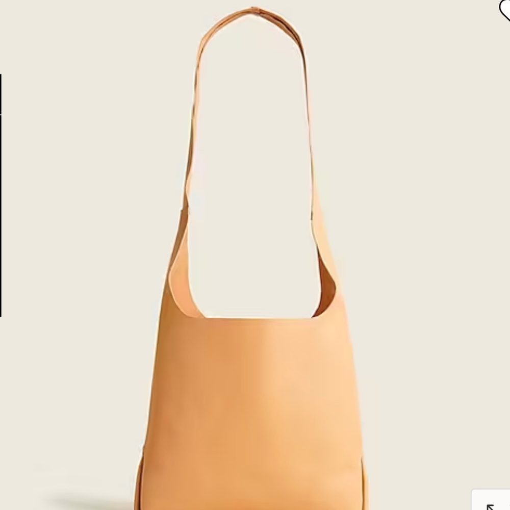 J. Crew Lisbon soft leather shoulder bag